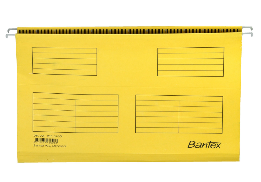 100331433 Teczka wisząca Bantex Standard, żółta