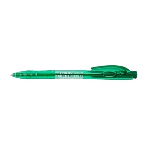 Długopis automatyczny Stabilo Liner 308/36 zielony WYPRZEDAŻ!
