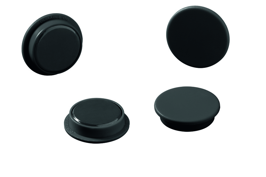 Magnesy o średnicy 32 mm Durable 4703 01 opakowanie 4 szt. kolor czarny