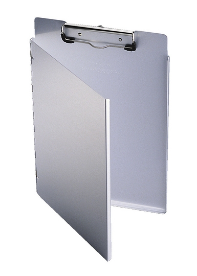 Clipboard A4 Aluminiowy z dodatkowym zamknięciem i szerokim klipsem Durable 3391