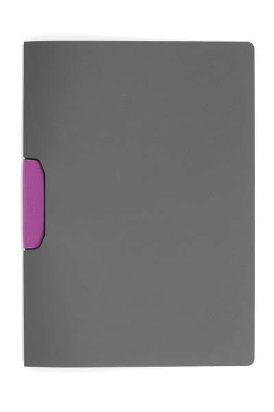 Durable 2304 08 Skoroszyty z klipsem odchylanym Duraswing Color różowe