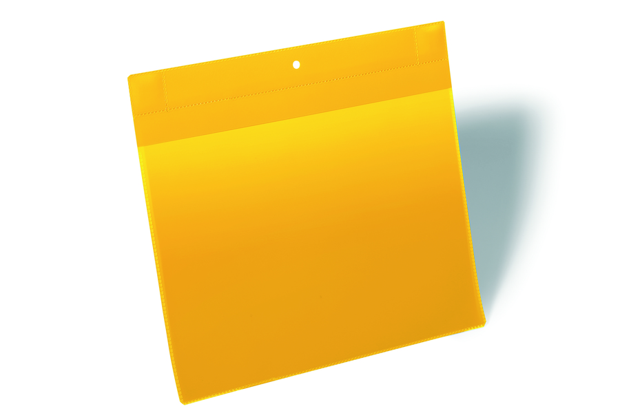Durable 1748 04 Zawieszka magazynowa neodymowa A4 pozioma żółta 10 szt