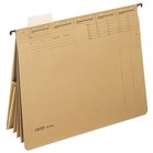 Leitz 19830000 Skoroszyty zawieszane ALPHA z przekładkami, brązowe, op. 25 szt.