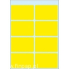 Herma 3691 Etykieta do ręcznego oznaczania 26 x 40 mm, żółte, 40 etykiet 