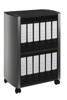 Stolik biurkowy stalowo-drewniany kolor antracyt Durable 3103 125 Design Line