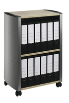 Stolik biurkowy stalowo-drewniany kolor klonowy Durable 3103 120 Design Line