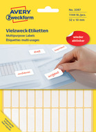 3397 Avery Etykieta samoprzylepna usuwalna do ręcznego opisu 32x10 mm 1144 szt.
