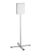 Durable 502057 Stojak podłogowy INFO STAND na zewnątrz A4 szary