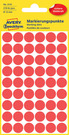 3141 Avery Zweckfrom kółka samoprzylepne do zaznaczania o średnicy 12mm czerwone