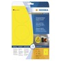 Herma 8035 Etykieta poliestrowa żółta matowa kółka o średnicy 85 mm 150 szt.