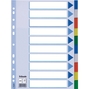 Esselte 15261 Przekładki plastikowe A4, 10 kart