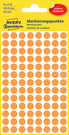 3178 Avery Zweckfrom kółka samoprzylepne o średnicy 8mm pomarańczowo neonowe