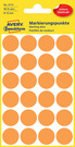 3173 Avery Zweckfrom kółka samoprzylepne średnica 18mm pomarańczowe neonowe