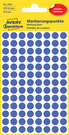 3591 Avery Zweckfrom kółka samoprzylepne odklejalne o średnicy 8mm niebieskie