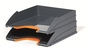 Durable 7702 09 VARICOLOR Tray Set Duo zestaw 2 tacek na dokumenty pomarańczowy