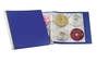 Durable 5277 23 CD/DVD album na 96 płyt srebrno/niebieski