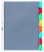 Durable 6631 19 Przekładki-kieszenie kpl.8 indeksy wsuwane kolorowe