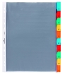 Durable 6632 19 Przekładki-kieszenie kpl.10 indeksy wsuwane kolorowe