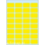 Herma 3641 Etykieta do ręcznego oznaczania 12 x 19 mm, żółte, 160 etykiet