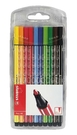 Flamastry Stabilo Pen 68, 6810/PL 10 kolorów