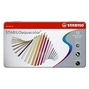 Stabilo 1612-5 Kredki akwarelowe Aquacolor 12 szt. w metalowym pudełku