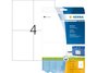 Herma 5063 Etykieta 105,0 x 148,0 mm  25 ark.A4 - 100 etykiet