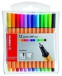 Cienkopis Stabilo Point Mini 688/12-1 etui 12 kolorów