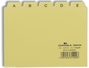Durable 3660 04 Przekładki plastikowe format A6 25 szt. 5/5 do kartoteki żółte