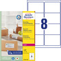 Etykieta papierowa recykling adresowa Avery LR7165-100, 99,1x67,7 mm 800 szt.