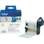 Etykieta samoprzylepna Brother DK11207 rozmiar 58mm kółko na DVD 100 szt.
