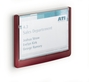 Tabliczka przydrzwiowa informacyjna Durable 4861 Click Sign 149x105,5mm czerwona