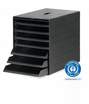 Durable 1712001058 Pojemniki z 7 szufladkami IDEALBOX PLUS antracytowy