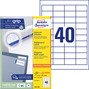 Etykiety papierowe Avery Zweckform 3657-220 rozmiar 48,5 x 25,4 mm  8800 etykiet