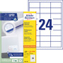 Etykiety papierowe Avery Zweckform 3658-220 rozmiar 64,6 x 33,8 mm 5280 etykiet