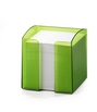 Pojemnik z karteczkami TREND Durable 1701682017 zielony-przezroczysty 800 kart.