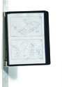 Zestaw magnetyczny naścienny Durable 5914 01 Vario Magnet Wall 5 paneli czarny