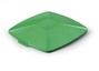 Durabin Lid 40 Square pokrywa do pojemnika na odpady o pojemn. 40 litrów zielona