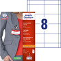 Avery Zweckform 4822 Identyfikatory rozmiar 60 x 90 mm z klipsem zestaw 25 szt.