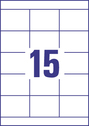 Etykieta uniwersalna Economy ELA044 wymiar 70 x 50,8mm, 1500 etykiet