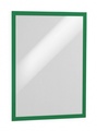 Samoprzylepne ramki magnetyczne A3 Durable 4873 05 opakowanie 2 szt. zielone
