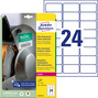 Etykiety polietylenowe Avery Zweckform L7912-10 rozm. 63,5 x 33,9 mm 240 etykiet
