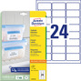 Etykiety na mrożonki Avery Zweckform L7970-25 białe 63,5 x 33,9 mm 600 etykiet