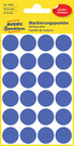 3596 Avery Zweckfrom kółka samoprzylepne odklejalne o średnicy 18mm niebieskie