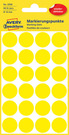 3598 Avery Zweckfrom kółka samoprzylepne odklejalne o średnicy 18mm żółte