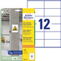 Etykiety na beton Avery Zweckform L7875-20 roz. 105,0 x 48,0 mm 240 etykiet