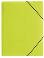 Pagna 21638 17 Teczka plastikowa A3 z gumką 3-skrzydłowa zielona pastelowa