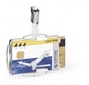 Durable 8902 23 Etui na 2 karty magnet. identyfikacyjnej z klipem, RFID Secure