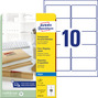 Etykieta foliowa adresowa InkJet Avery J4722 transparent 96 x 50,8 mm 250 szt.
