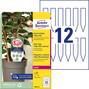 Avery Zweckform T3005-10 Tabliczki foliowe do oznaczania roślin 10x2cm 120 szt.