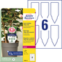 Avery Zweckform T3006-10 Tabliczki foliowe do oznaczania roślin 13x5cm 60 szt.